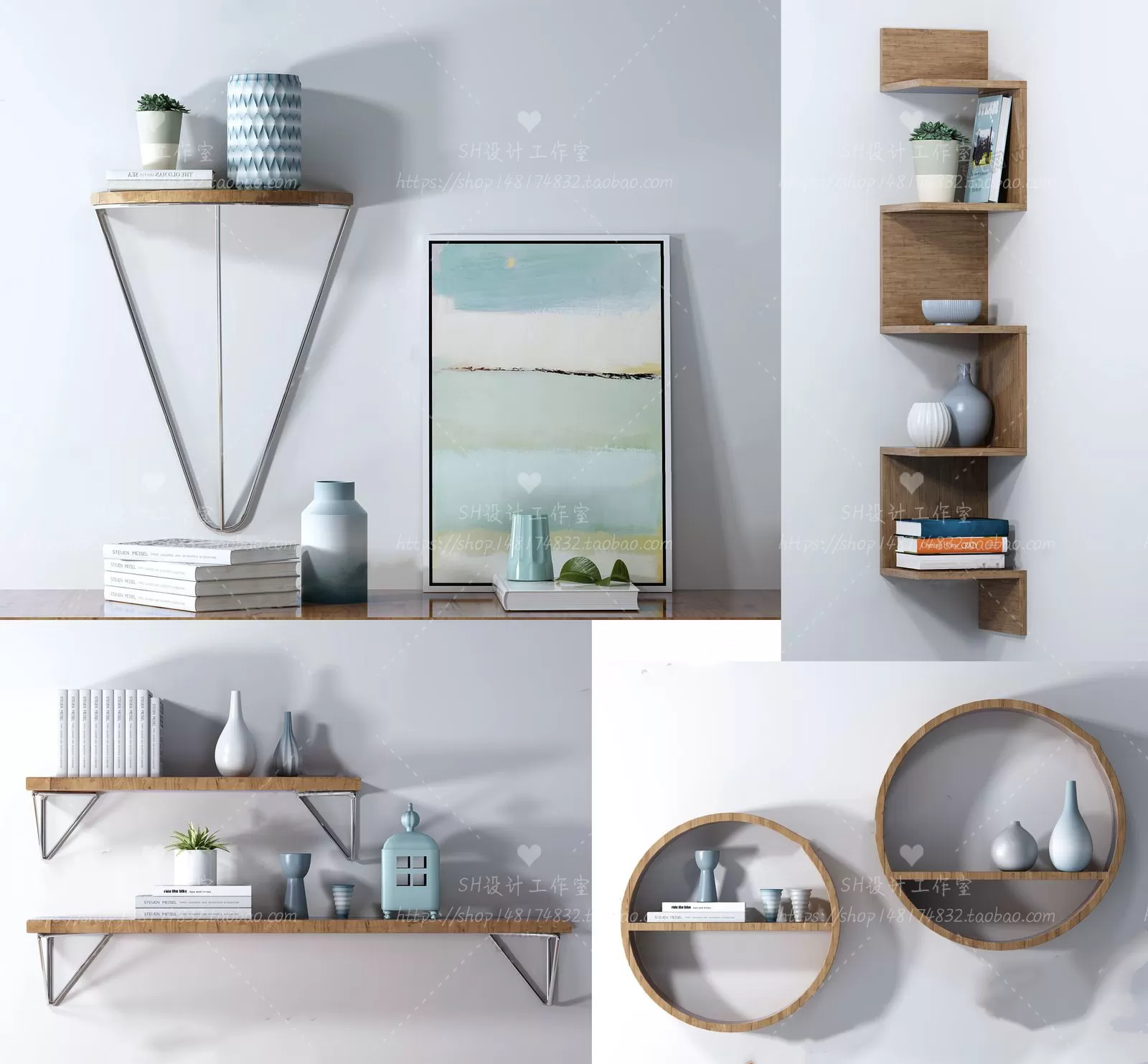 Decorative Sets – 3D Models – 0173