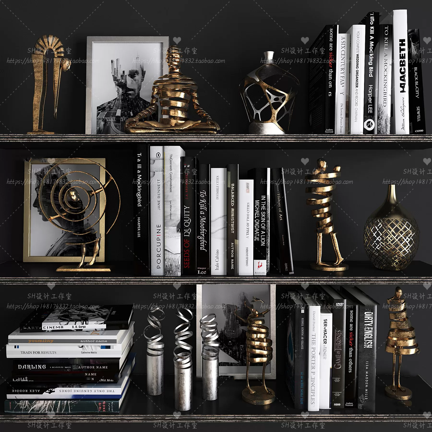 Decorative Sets – 3D Models – 0178