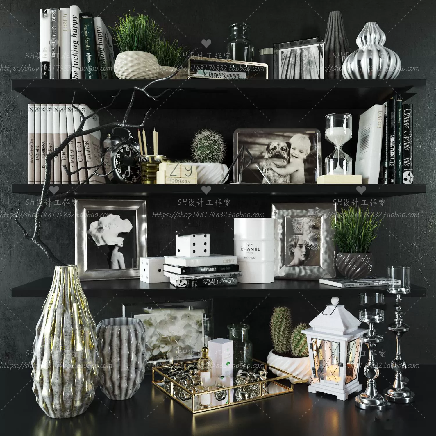 Decorative Sets – 3D Models – 0184