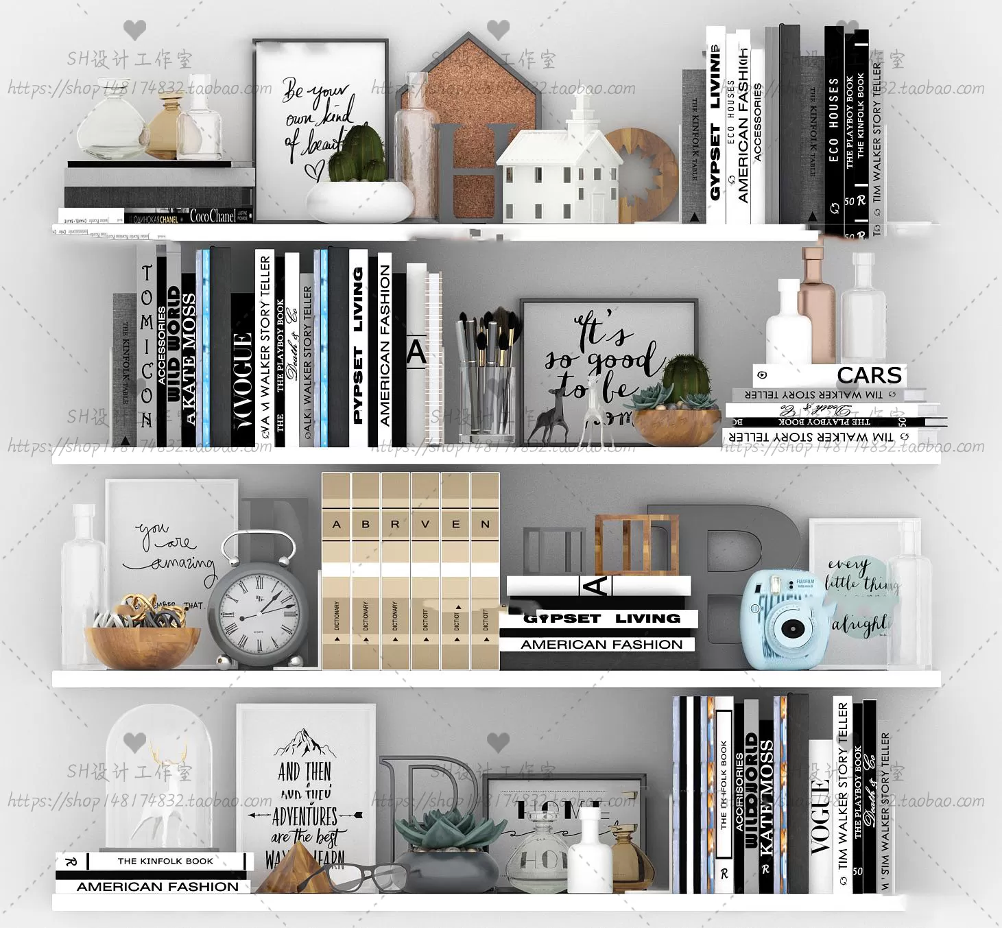 Decorative Sets – 3D Models – 0191