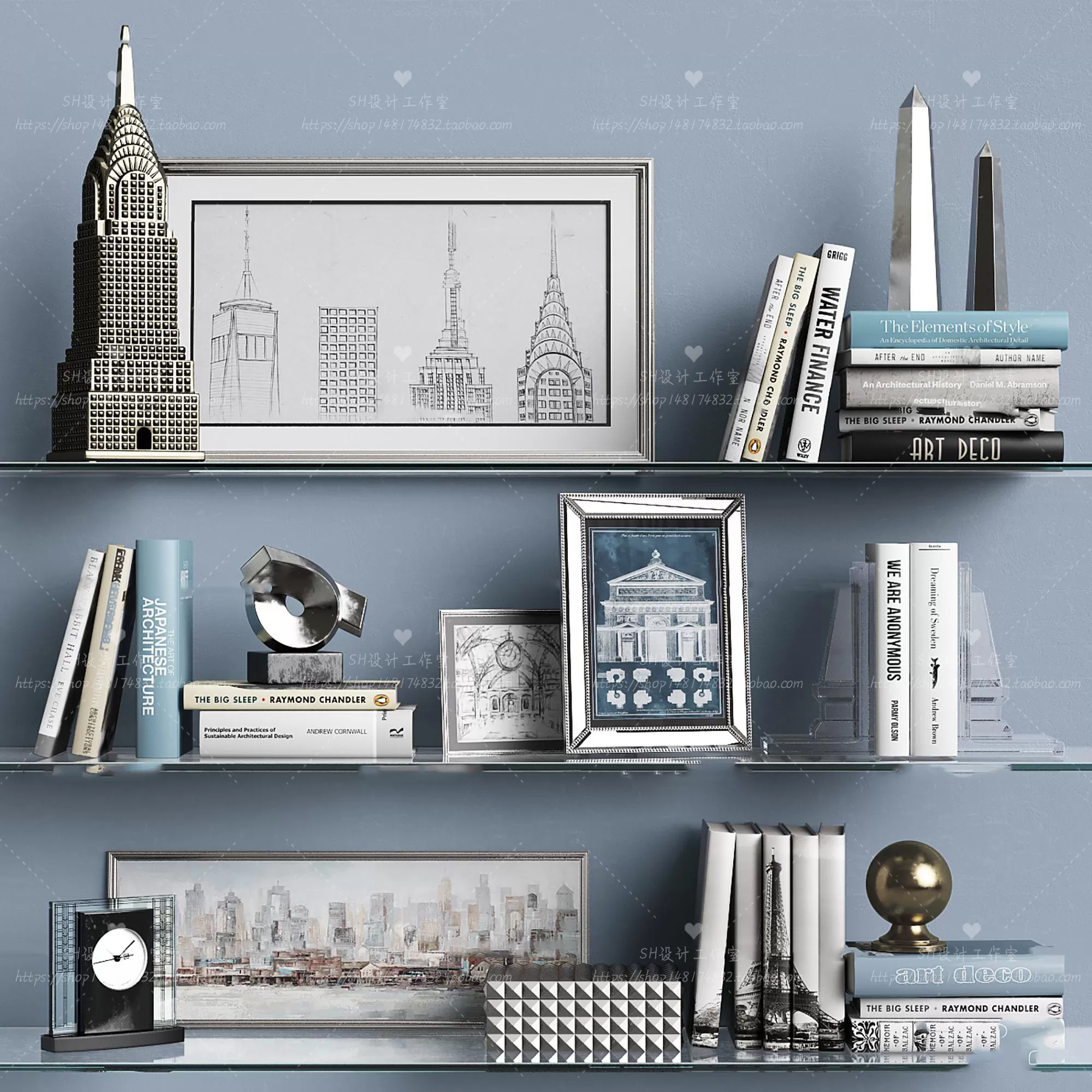 Decorative Sets – 3D Models – 0193