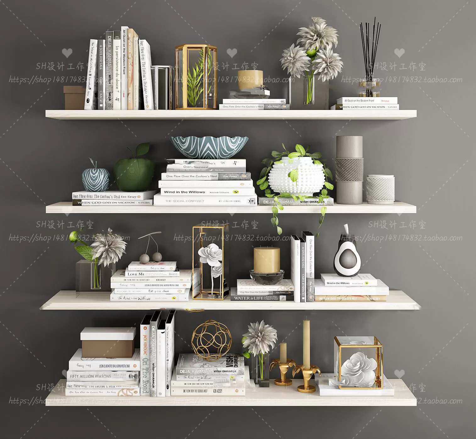 Decorative Sets – 3D Models – 0198