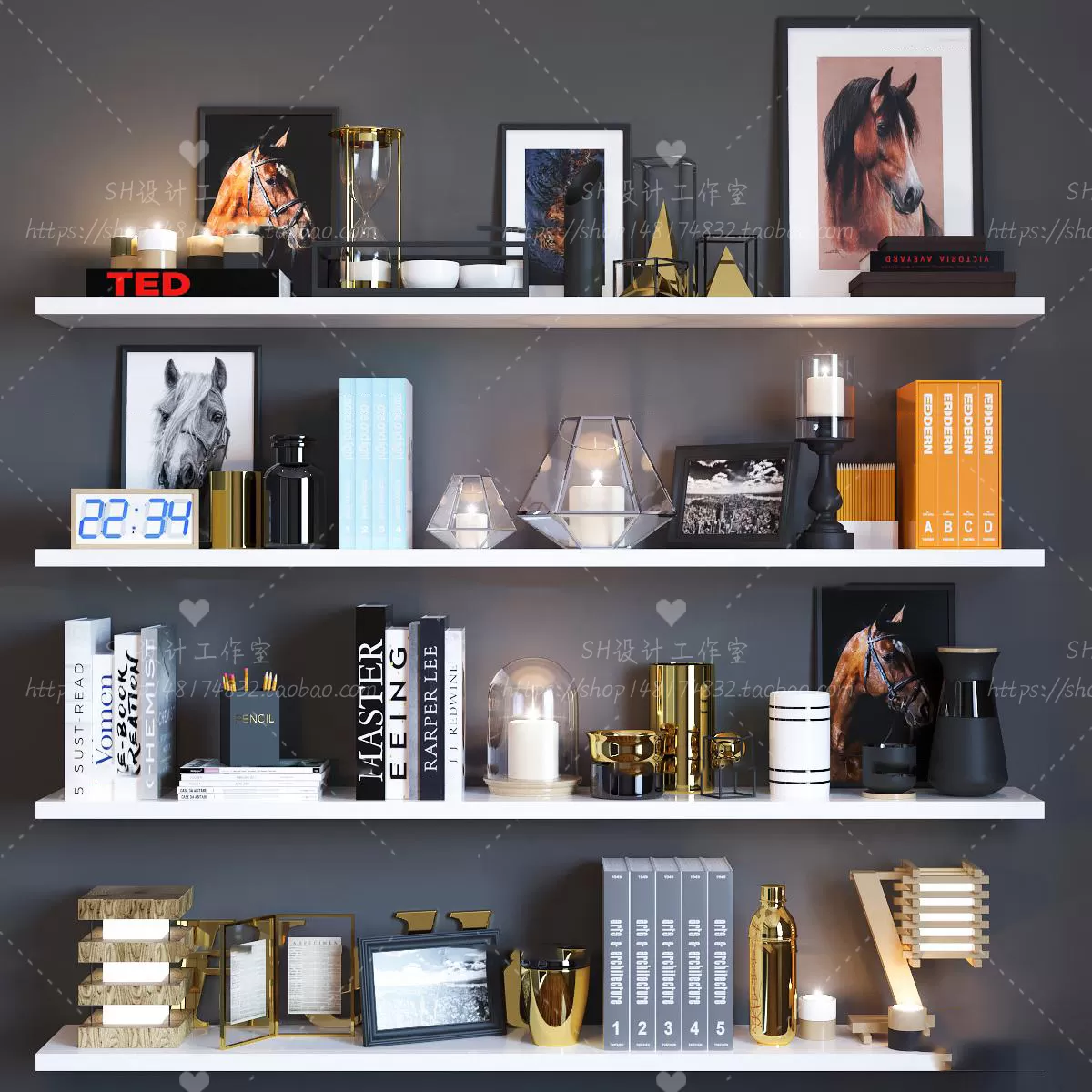 Decorative Sets – 3D Models – 0199