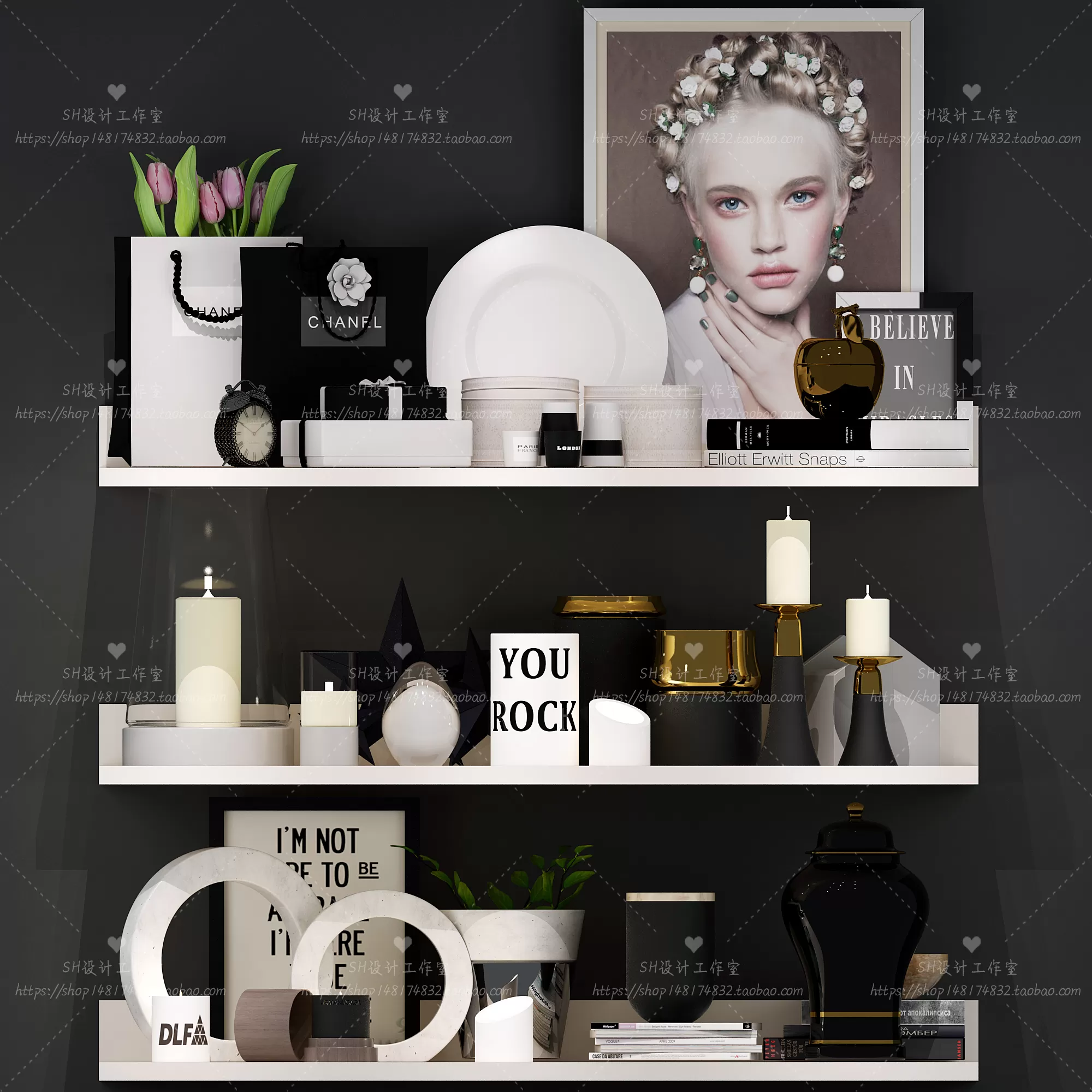 Decorative Sets – 3D Models – 0205