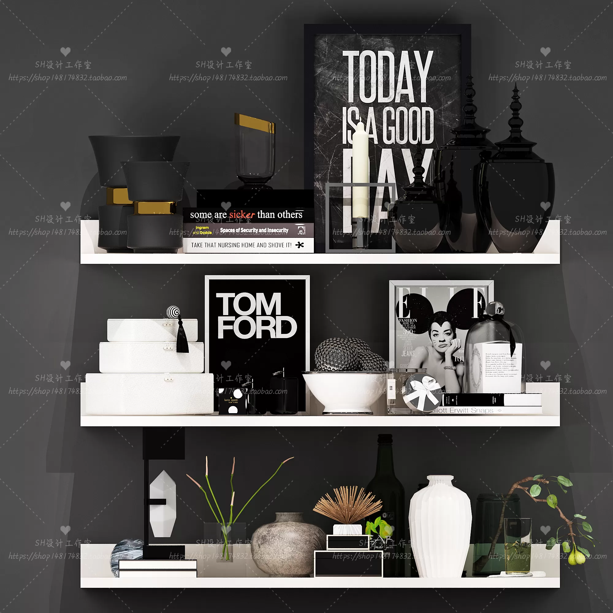Decorative Sets – 3D Models – 0214