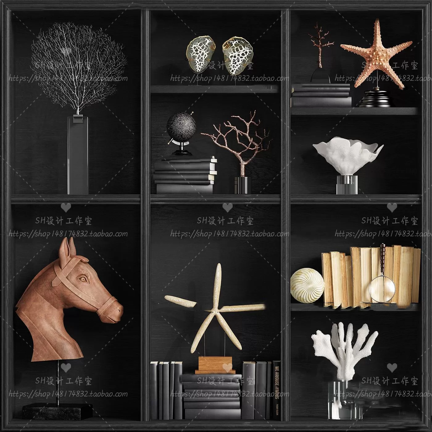 Decorative Sets – 3D Models – 0215