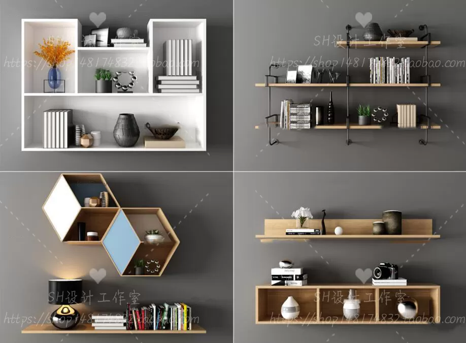 Decorative Sets – 3D Models – 0221