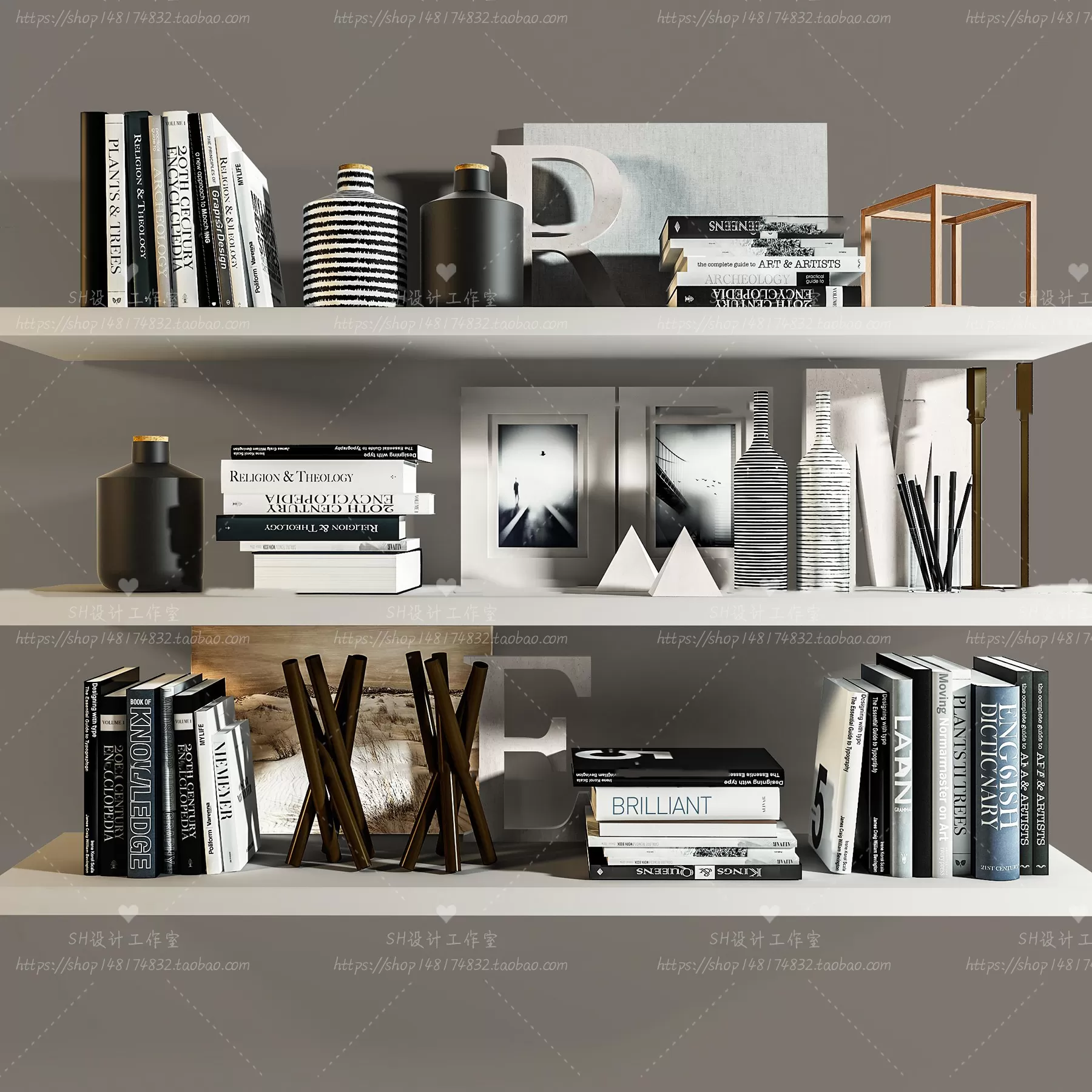 Decorative Sets – 3D Models – 0229