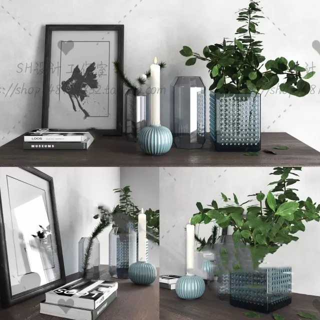 Decorative Sets – 3D Models – 0239 Decorative Sets – 3D Models – 0239