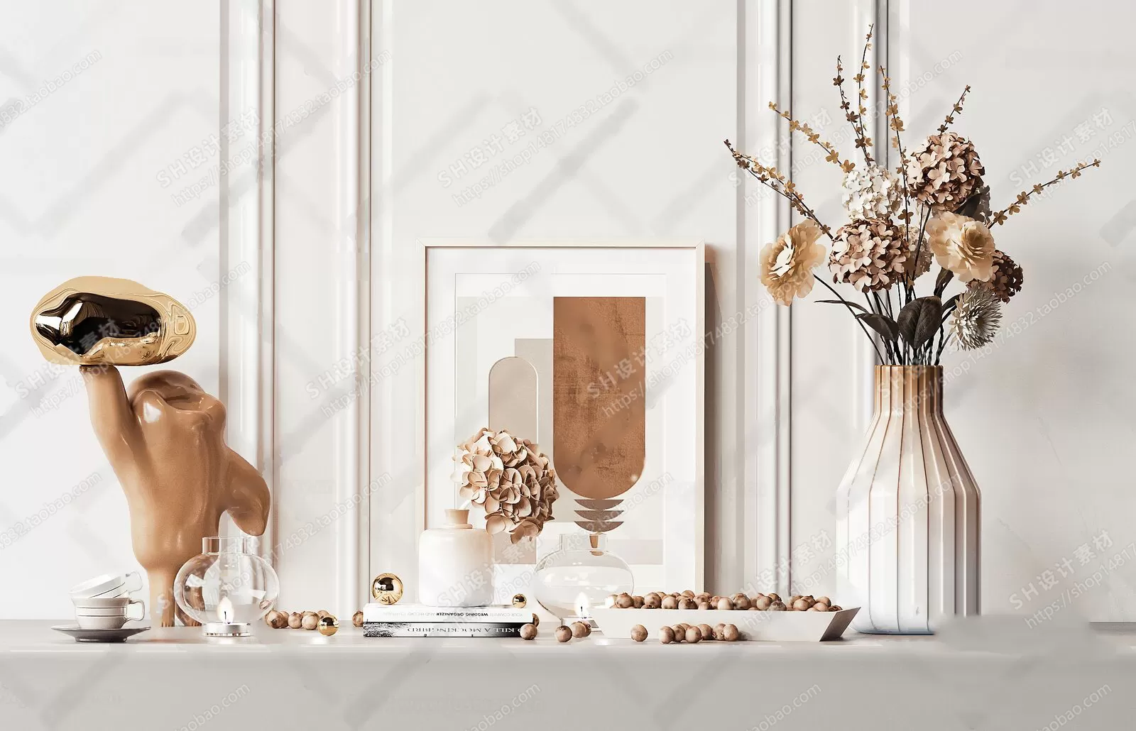 Decorative Sets – 3D Models – 0244 Decorative Sets – 3D Models – 0244