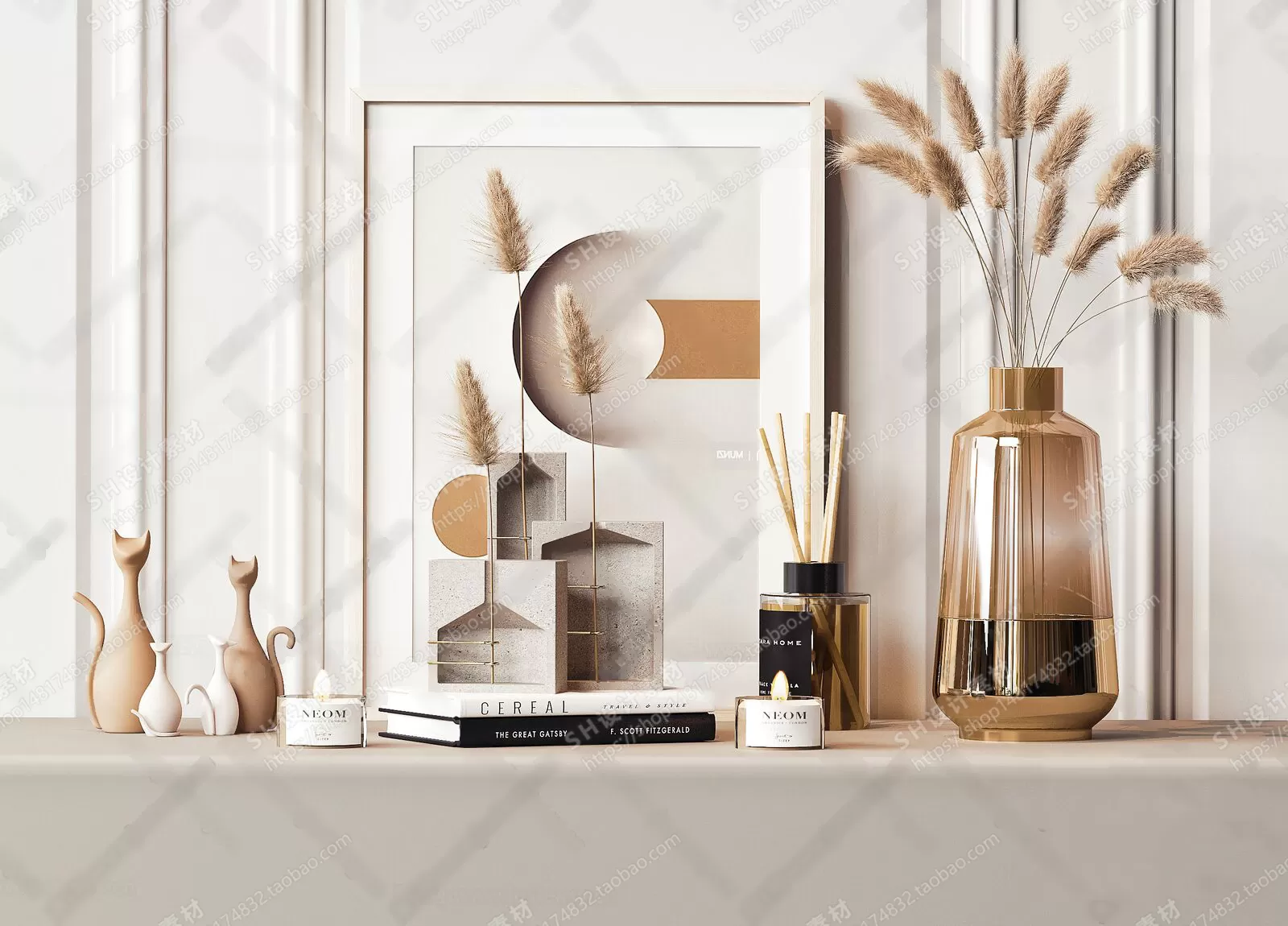 Decorative Sets – 3D Models – 0245 Decorative Sets – 3D Models – 0245