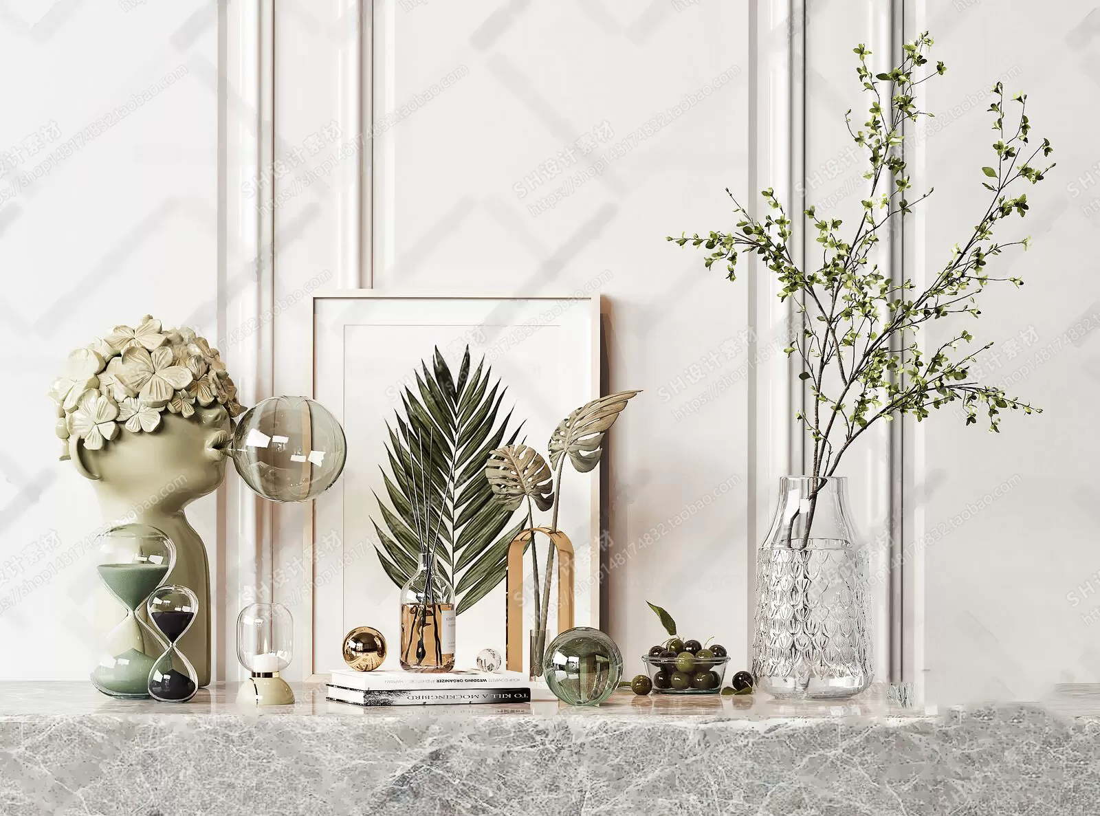 Decorative Sets – 3D Models – 0254 Decorative Sets – 3D Models – 0254