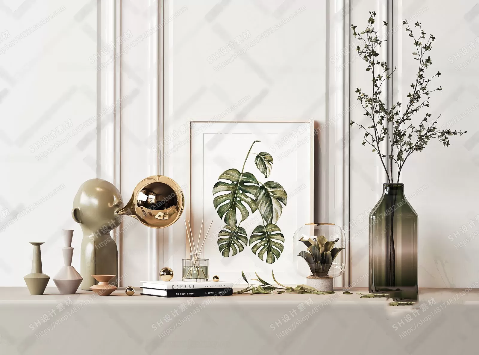 Decorative Sets – 3D Models – 0255 Decorative Sets – 3D Models – 0255