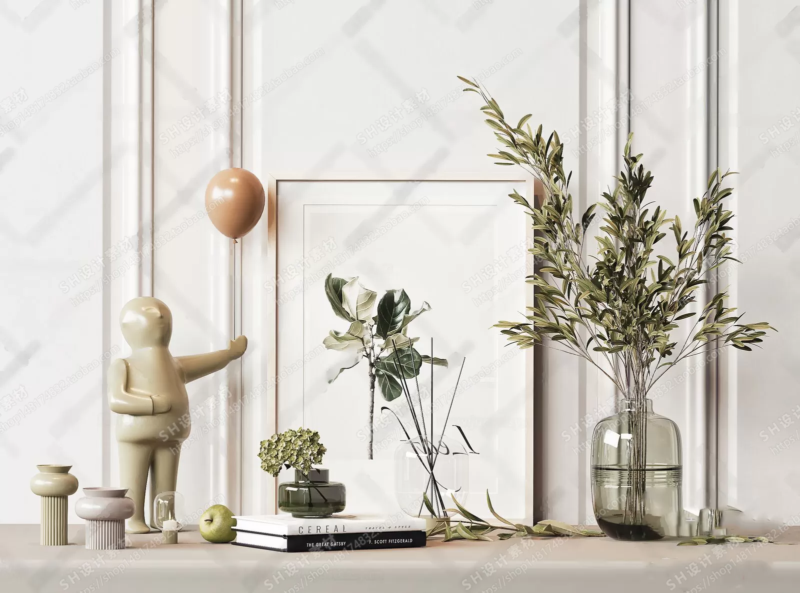 Decorative Sets – 3D Models – 0256 Decorative Sets – 3D Models – 0256