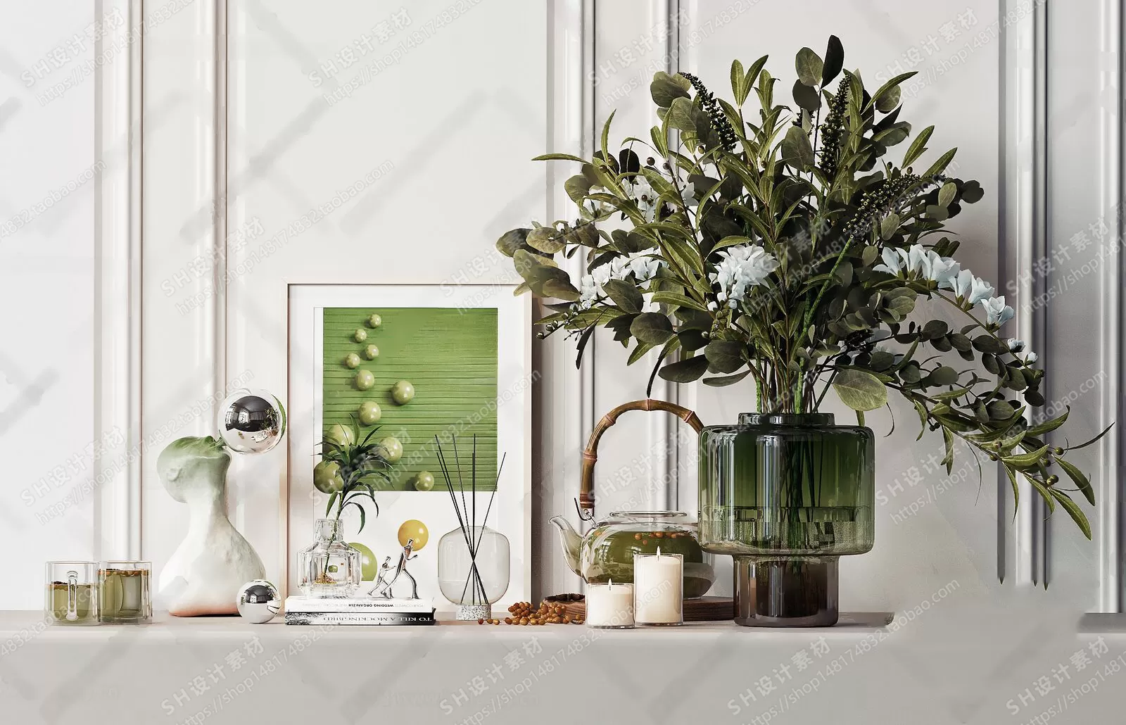 Decorative Sets – 3D Models – 0261 Decorative Sets – 3D Models – 0261