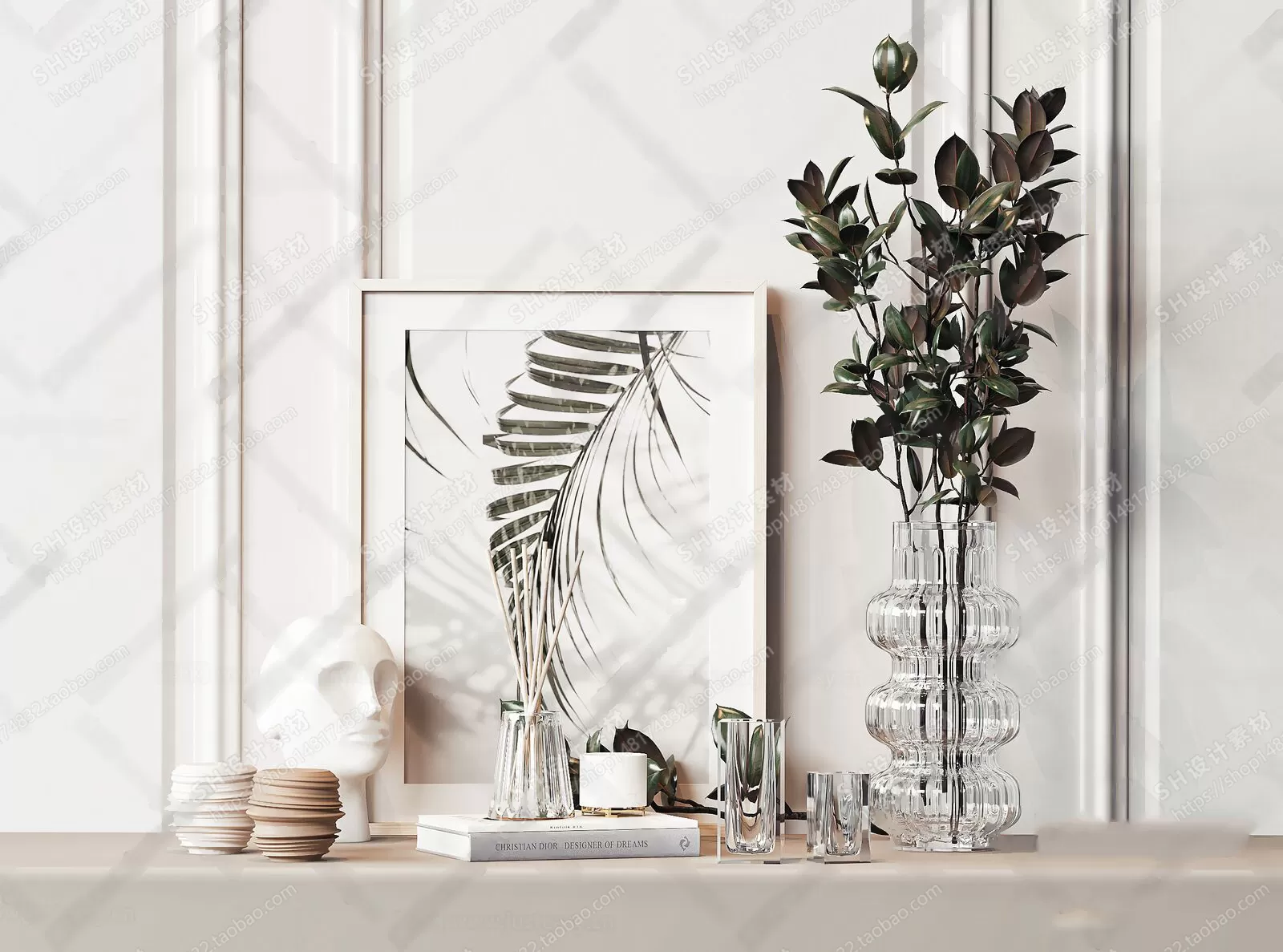 Decorative Sets – 3D Models – 0262 Decorative Sets – 3D Models – 0262