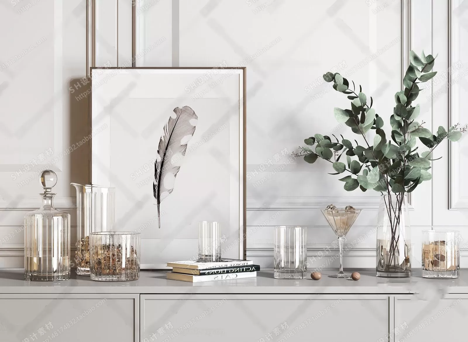 Decorative Sets – 3D Models – 0263 Decorative Sets – 3D Models – 0263