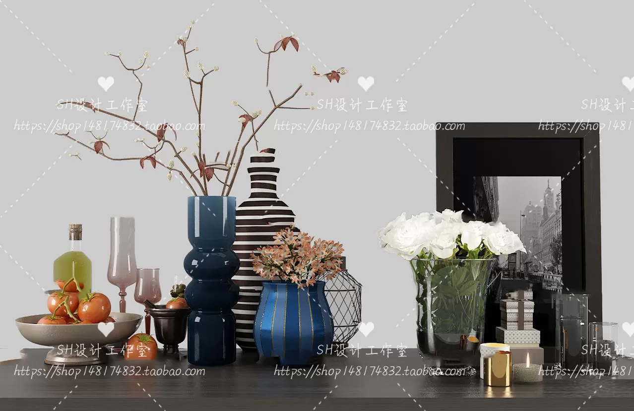 Decorative Sets – 3D Models – 0264 Decorative Sets – 3D Models – 0264
