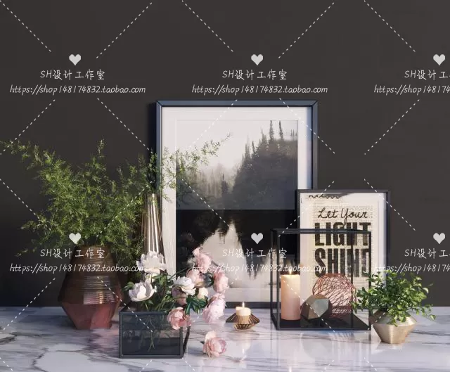 Decorative Sets – 3D Models – 0267 Decorative Sets – 3D Models – 0267