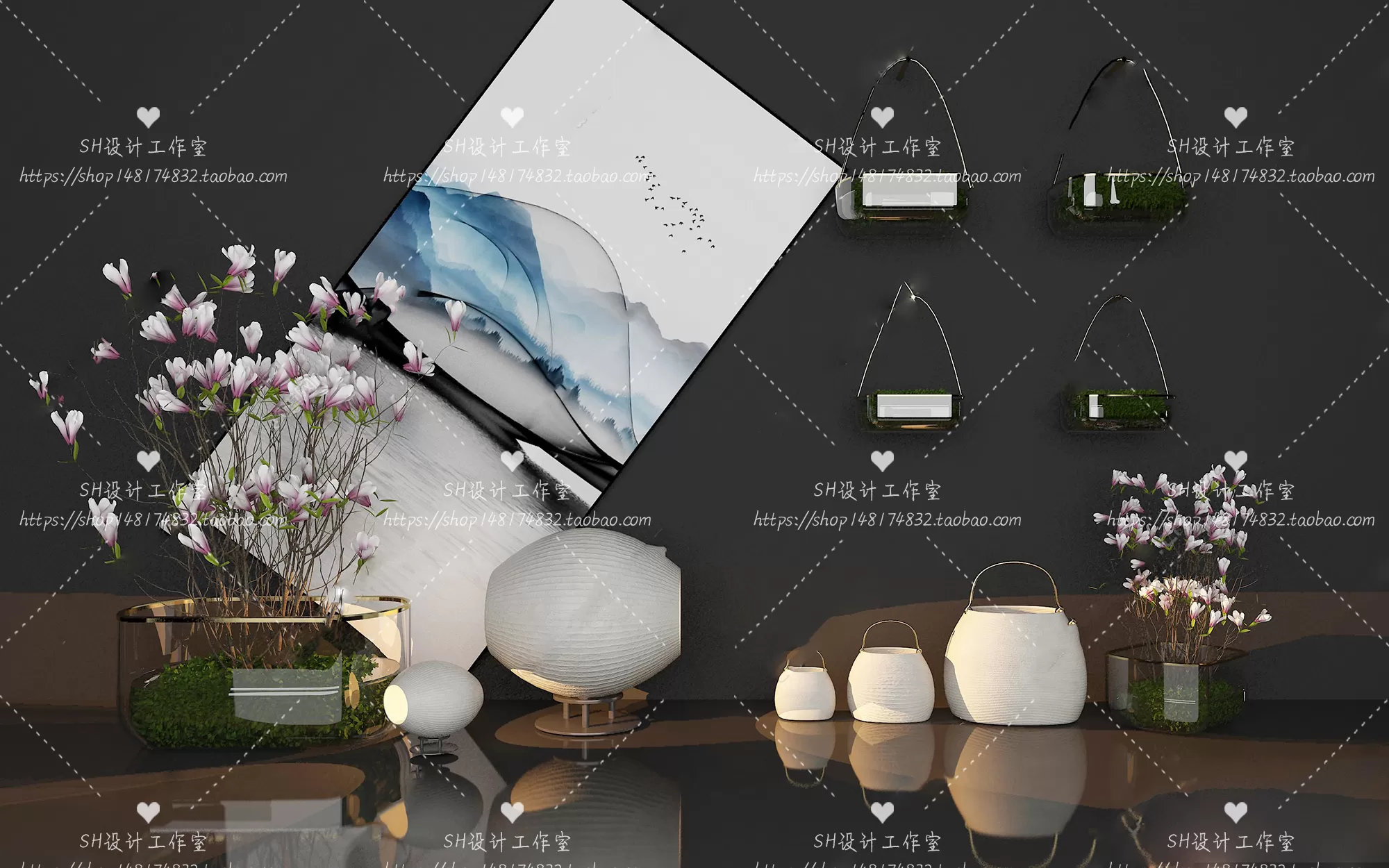 Decorative Sets – 3D Models – 0276 Decorative Sets – 3D Models – 0276