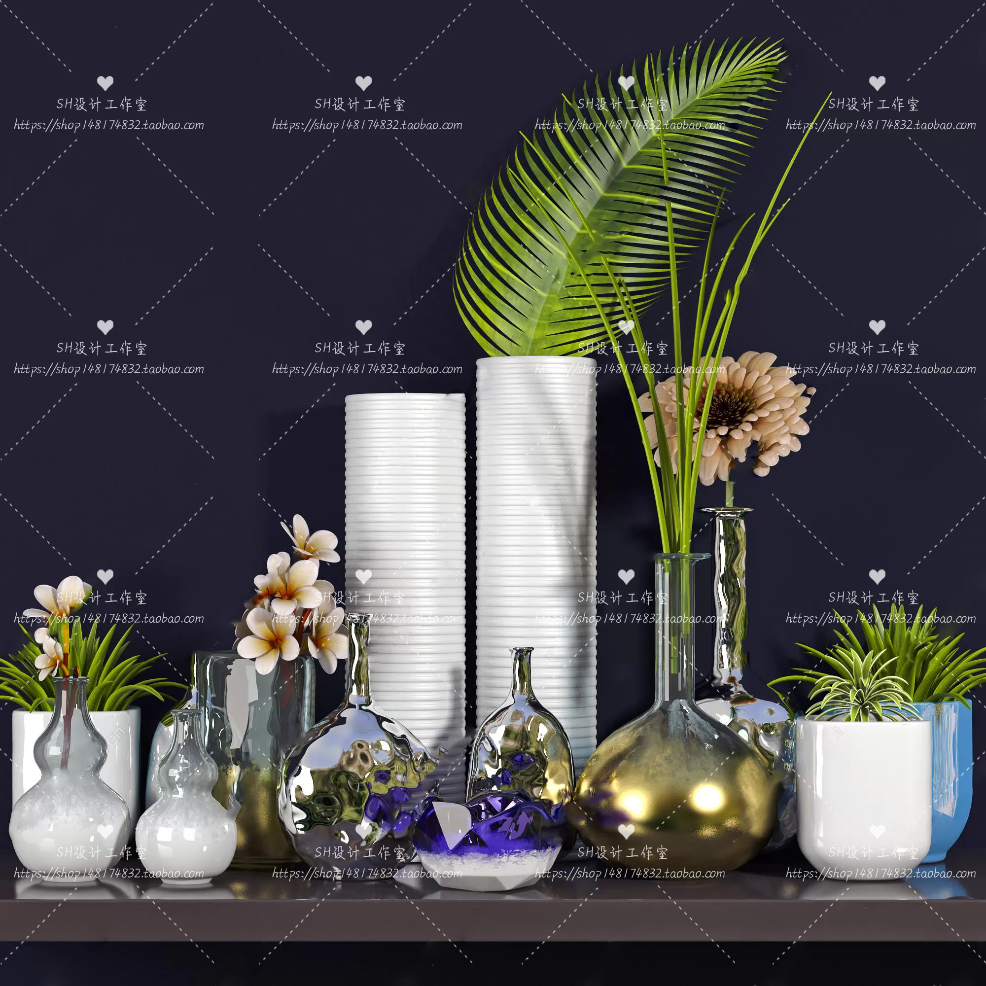 Decorative Sets – 3D Models – 0278 Decorative Sets – 3D Models – 0278