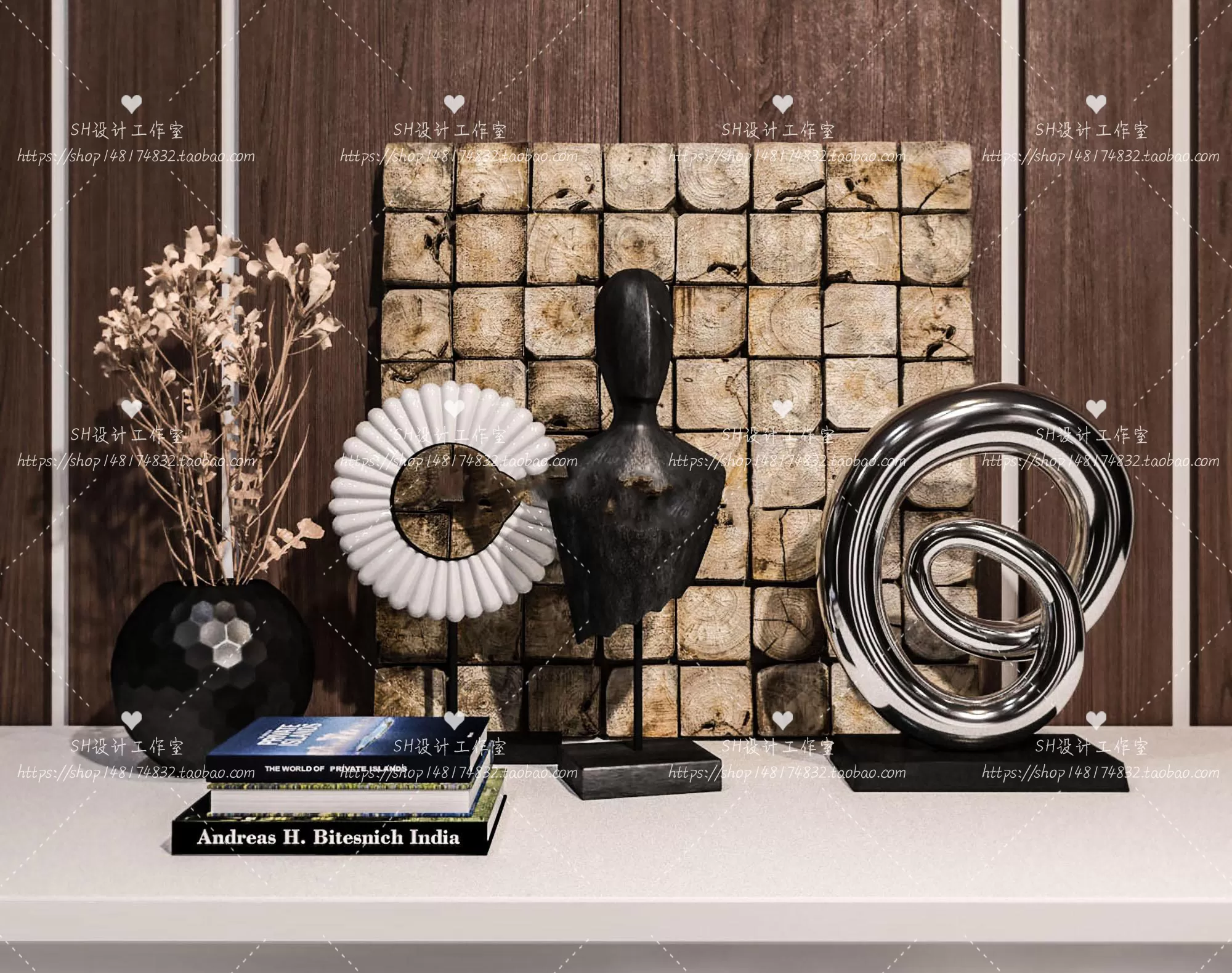 Decorative Sets – 3D Models – 0281 Decorative Sets – 3D Models – 0281