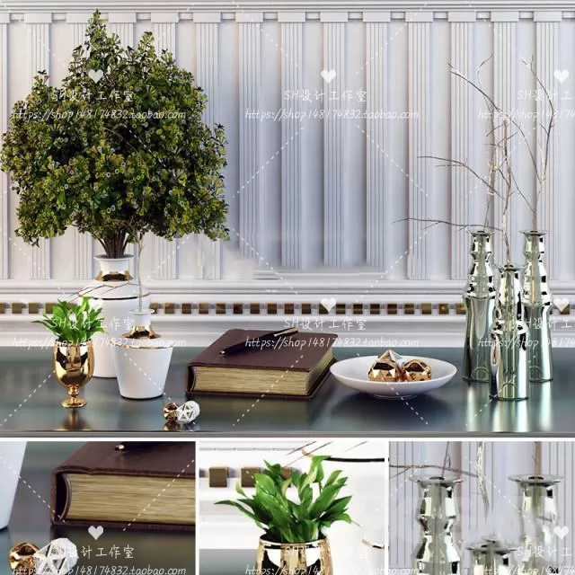 Decorative Sets – 3D Models – 0282 Decorative Sets – 3D Models – 0282