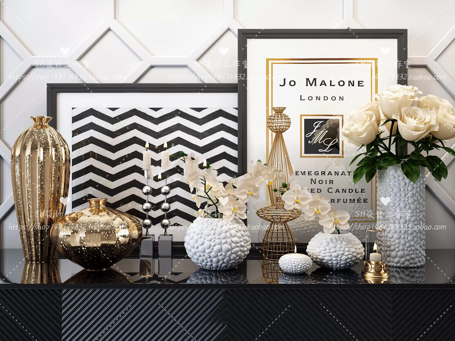 Decorative Sets – 3D Models – 0287 Decorative Sets – 3D Models – 0287