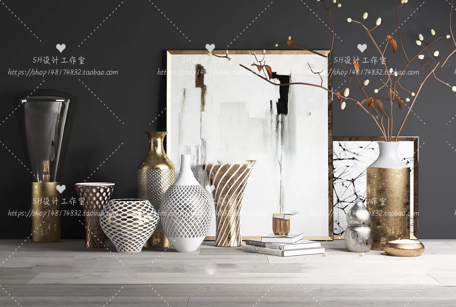 Decorative Sets – 3D Models – 0290 Decorative Sets – 3D Models – 0290