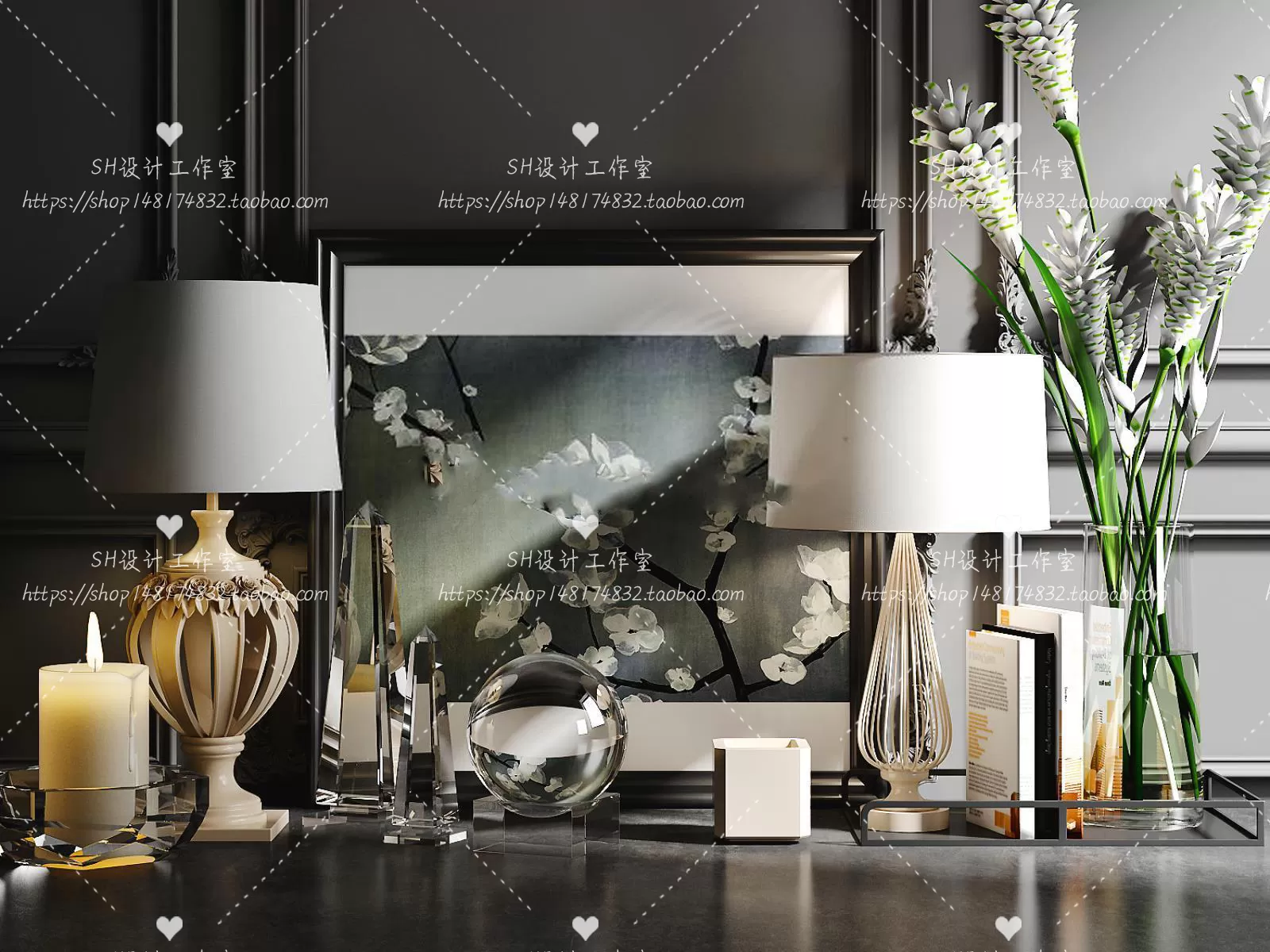 Decorative Sets – 3D Models – 0291 Decorative Sets – 3D Models – 0291