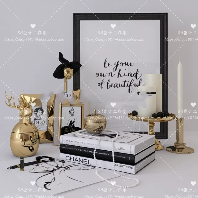 Decorative Sets – 3D Models – 0295 Decorative Sets – 3D Models – 0295