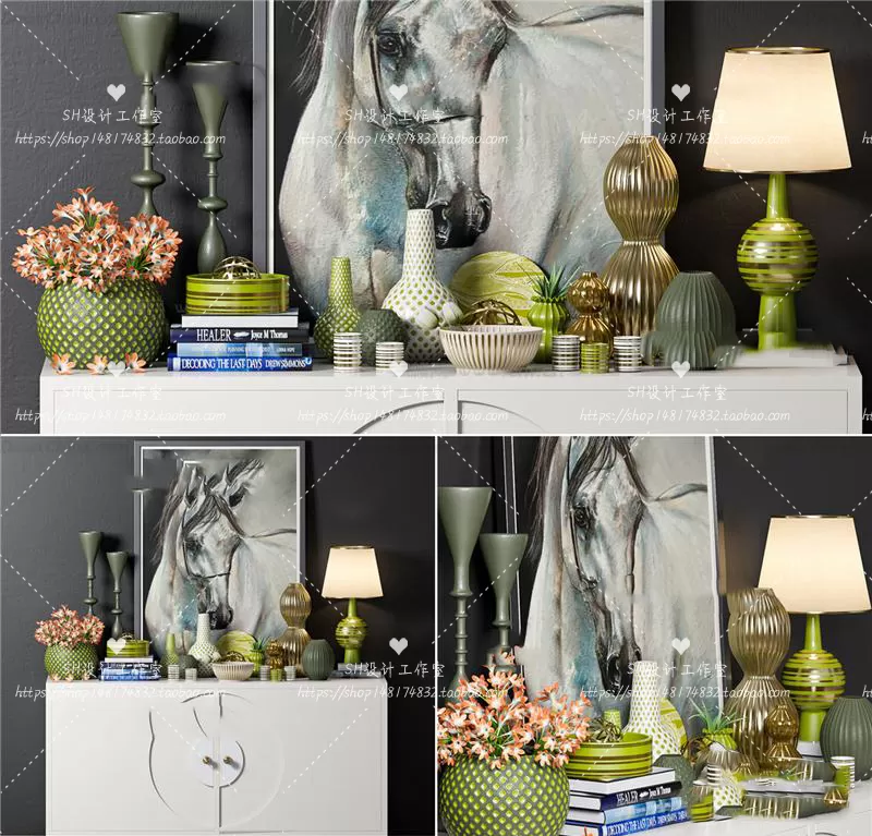 Decorative Sets – 3D Models – 0298