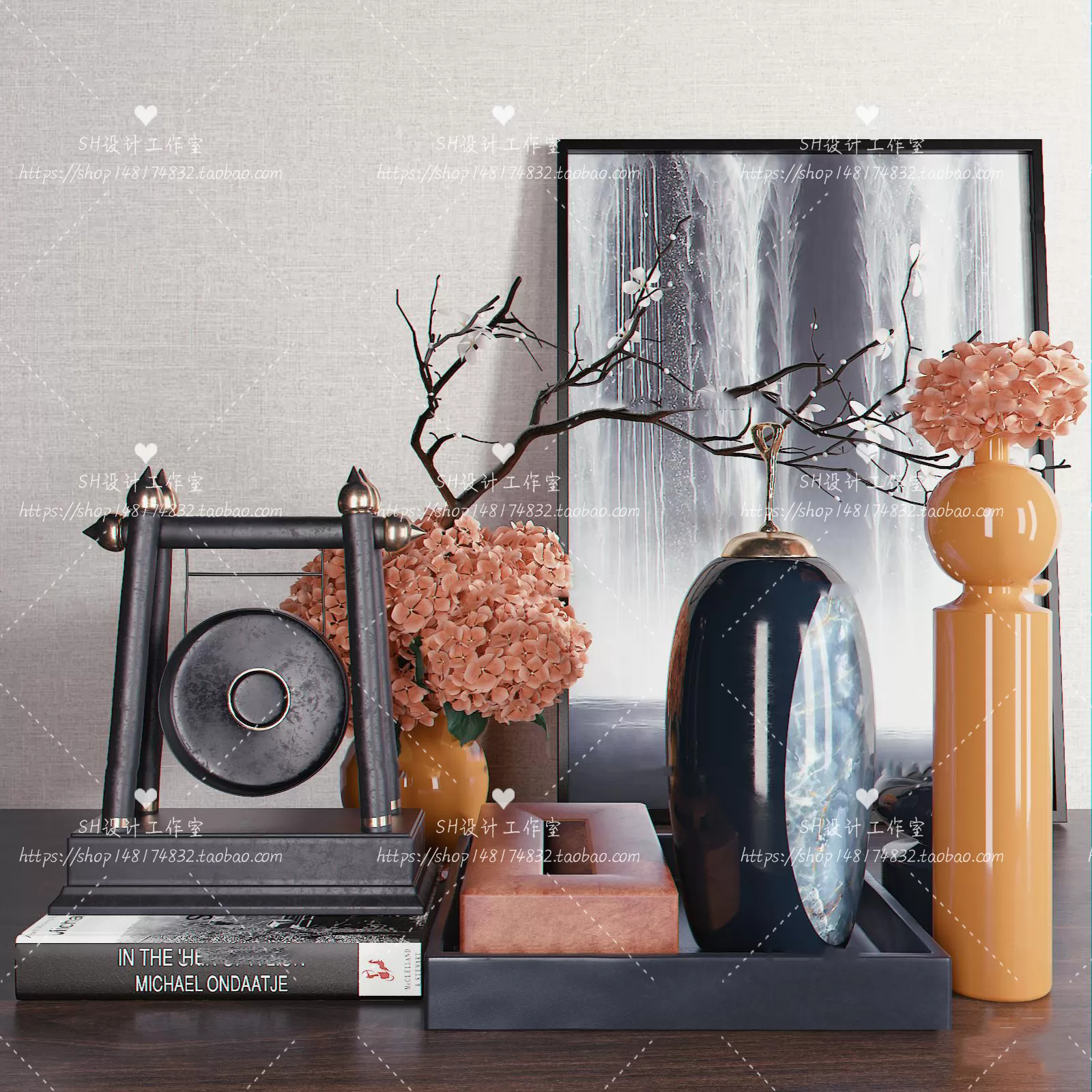 Decorative Sets – 3D Models – 0302