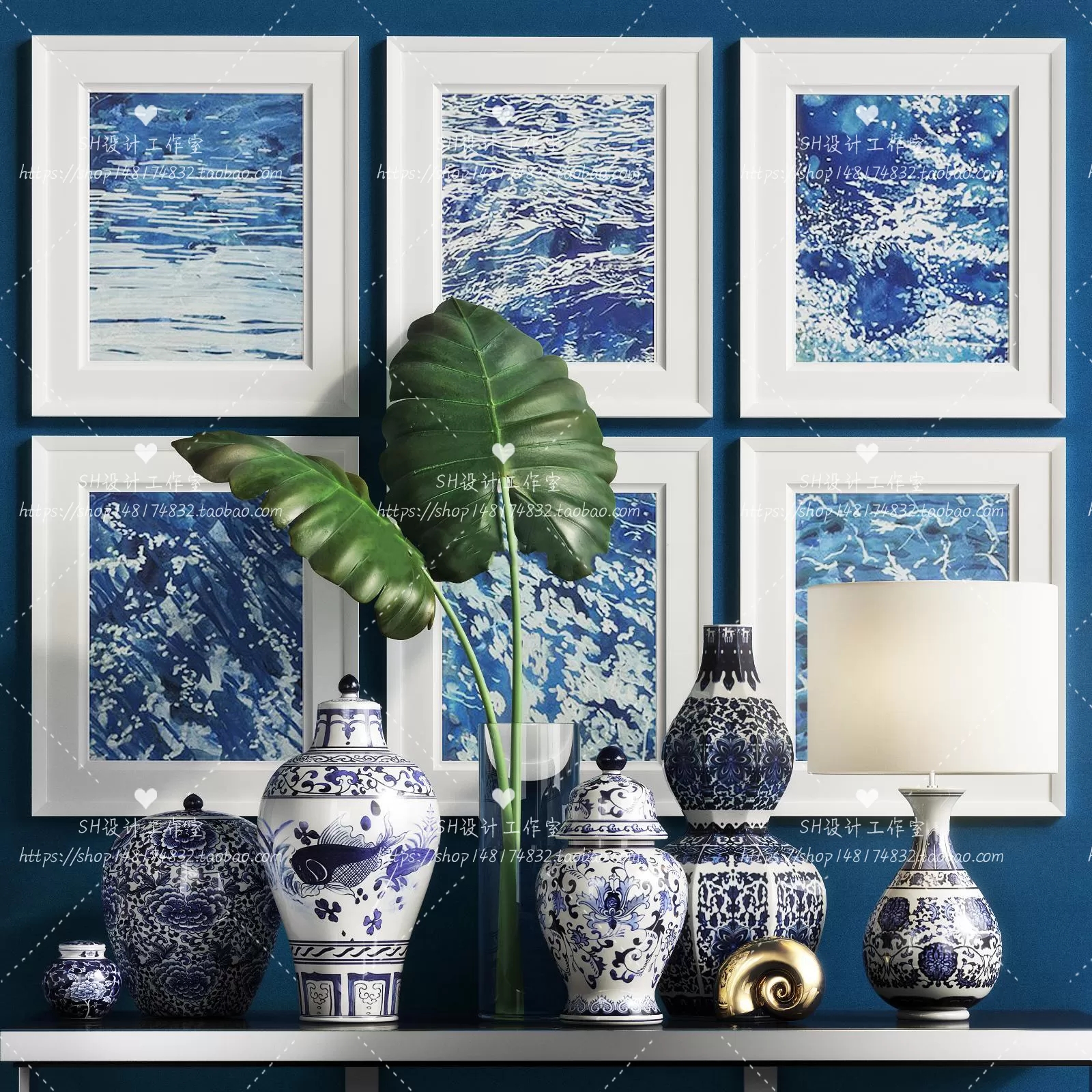 Decorative Sets – 3D Models – 0304