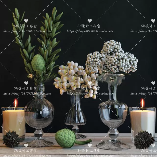 Decorative Sets – 3D Models – 0307