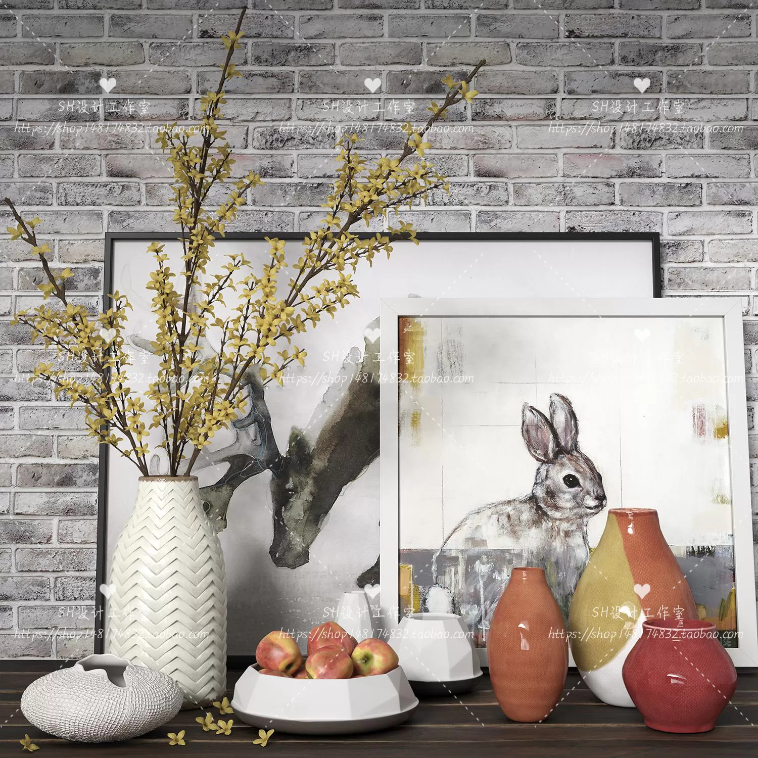 Decorative Sets – 3D Models – 0310