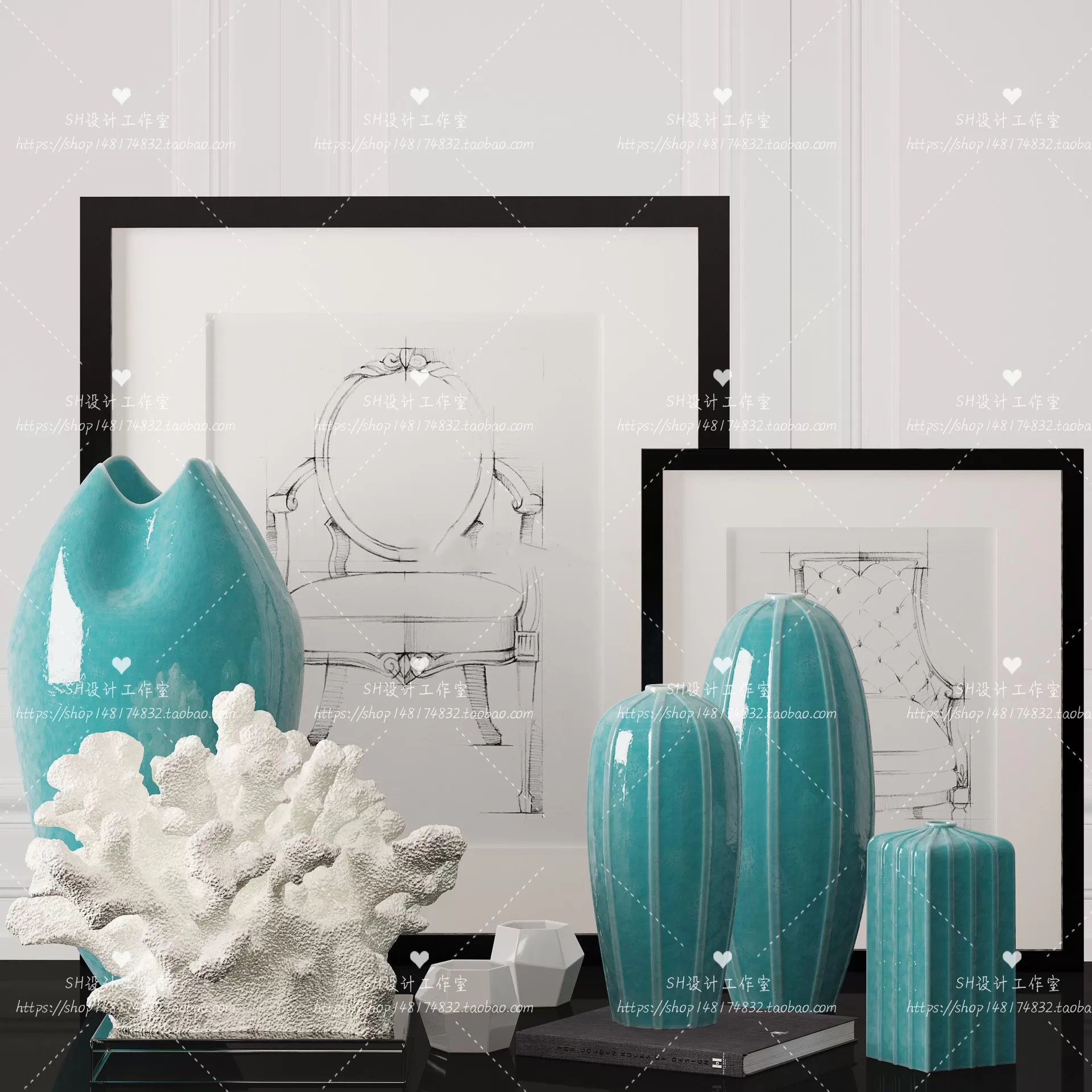 Decorative Sets – 3D Models – 0315