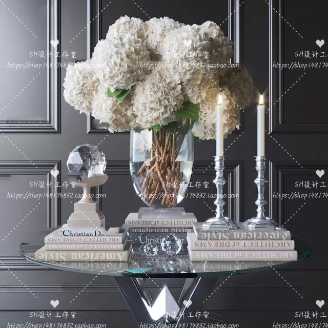 Decorative Sets – 3D Models – 0336