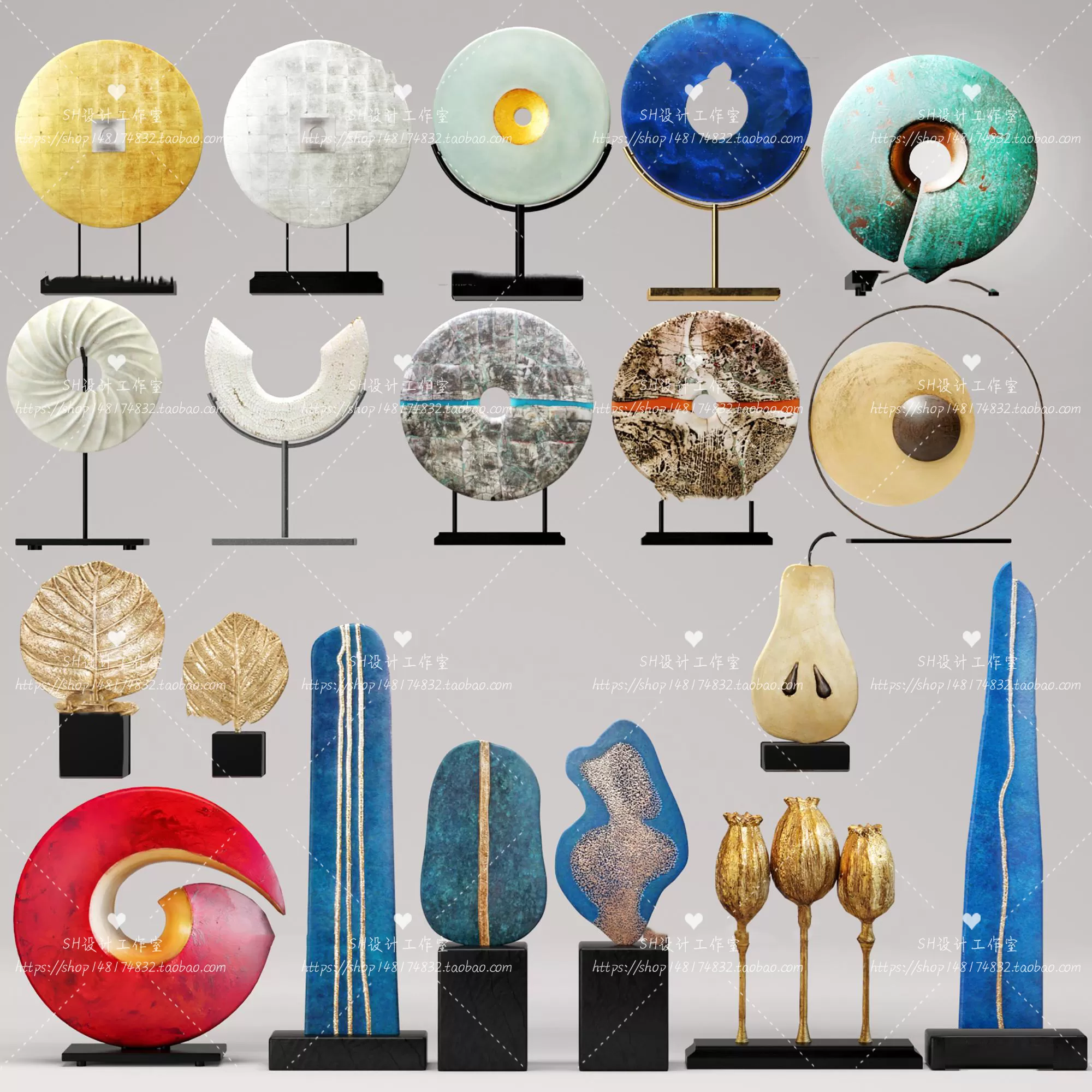 Decorative Sets – 3D Models – 0353