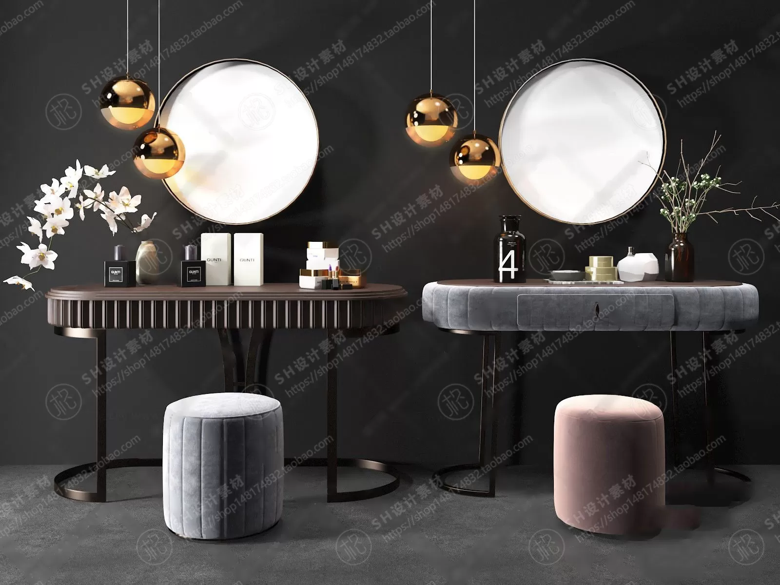 Mirror Cosmetic – 3D Models – 0012