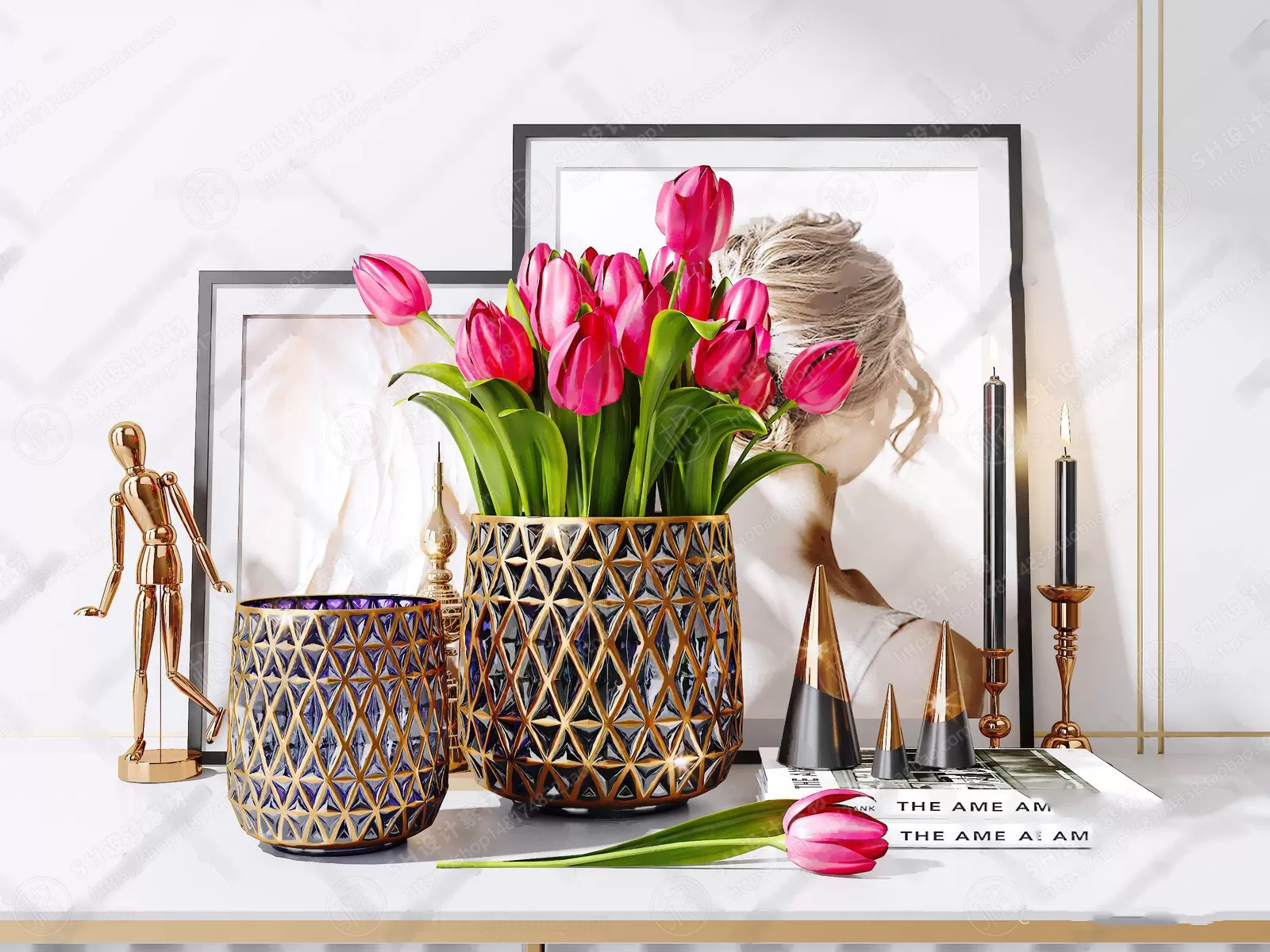Decor – Vase 3D Models – 0039