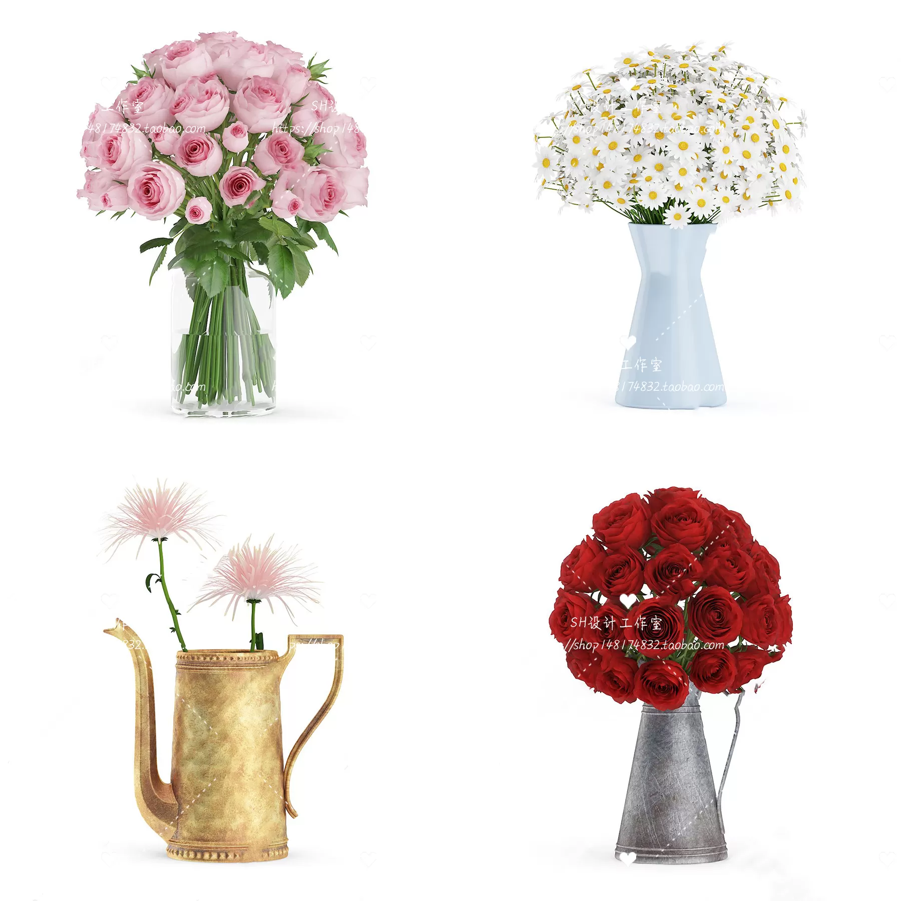 Decor – Vase 3D Models – 0071