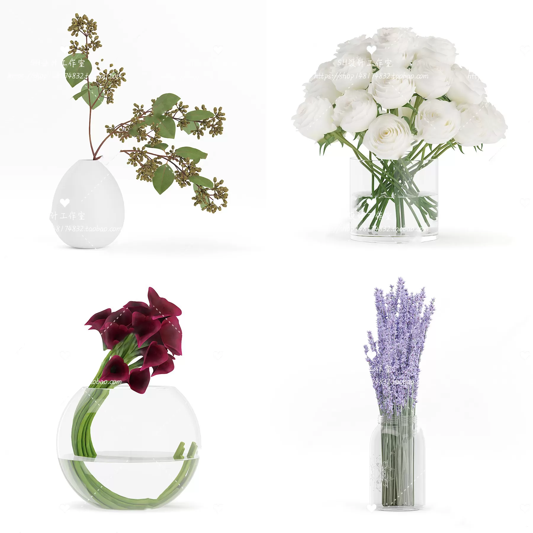 Decor – Vase 3D Models – 0072