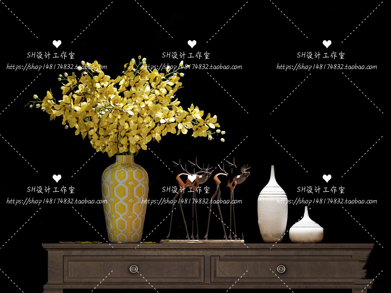Decor – Vase 3D Models – 0090