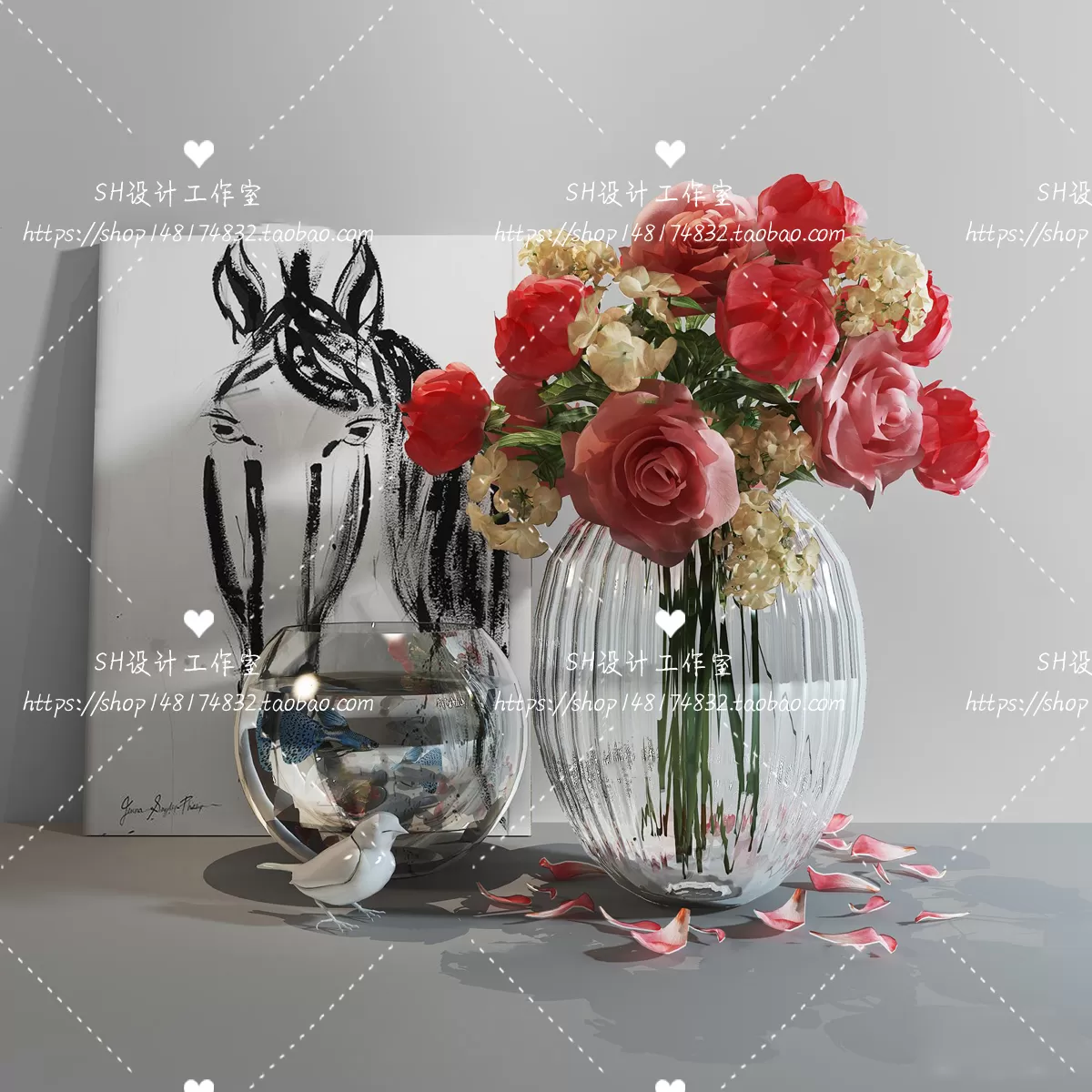 Decor – Vase 3D Models – 0102