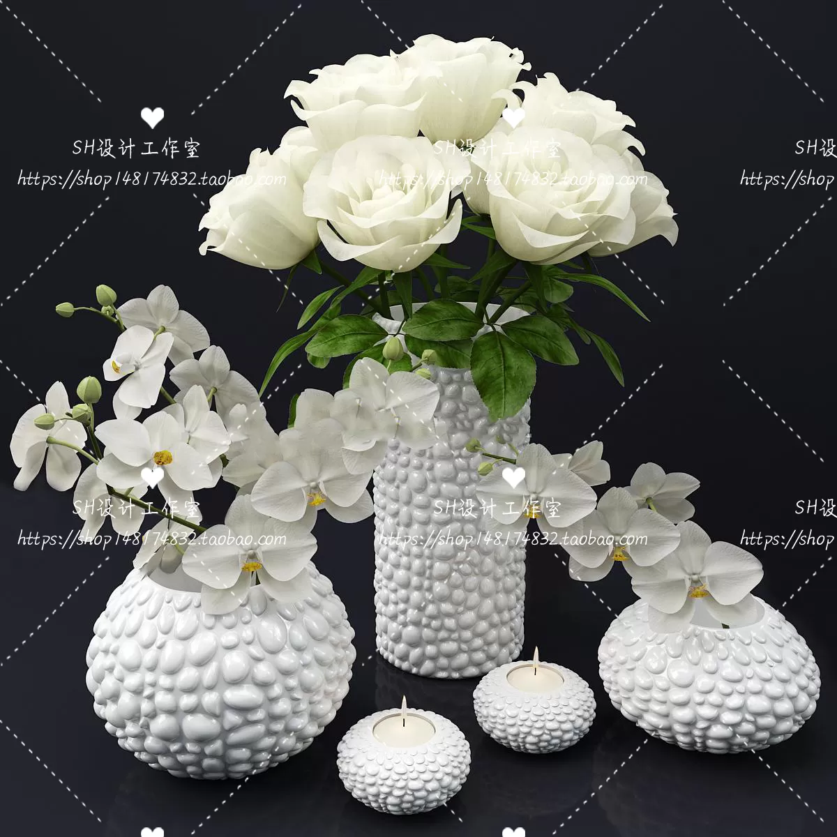 Decor – Vase 3D Models – 0105