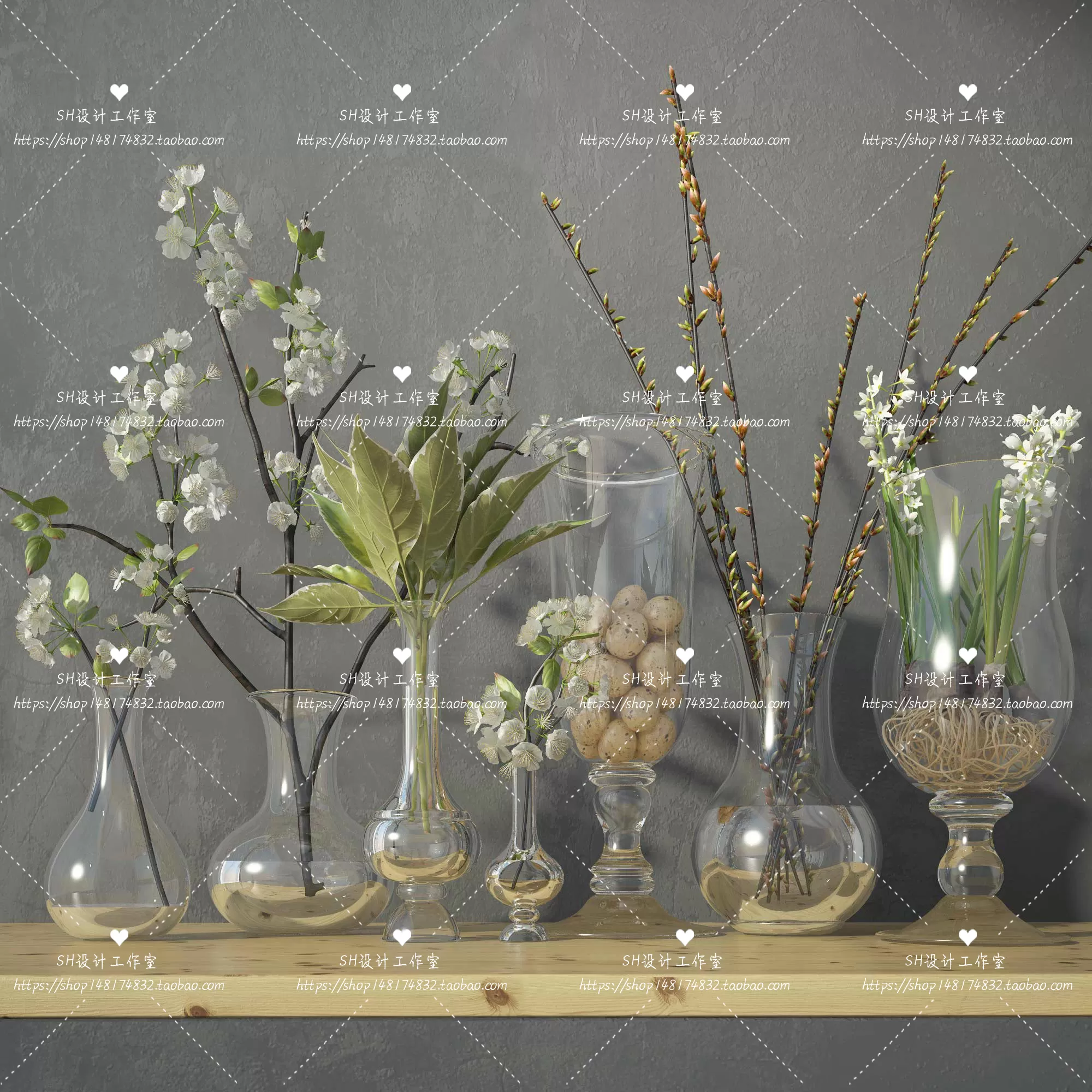 Decor – Vase 3D Models – 0110