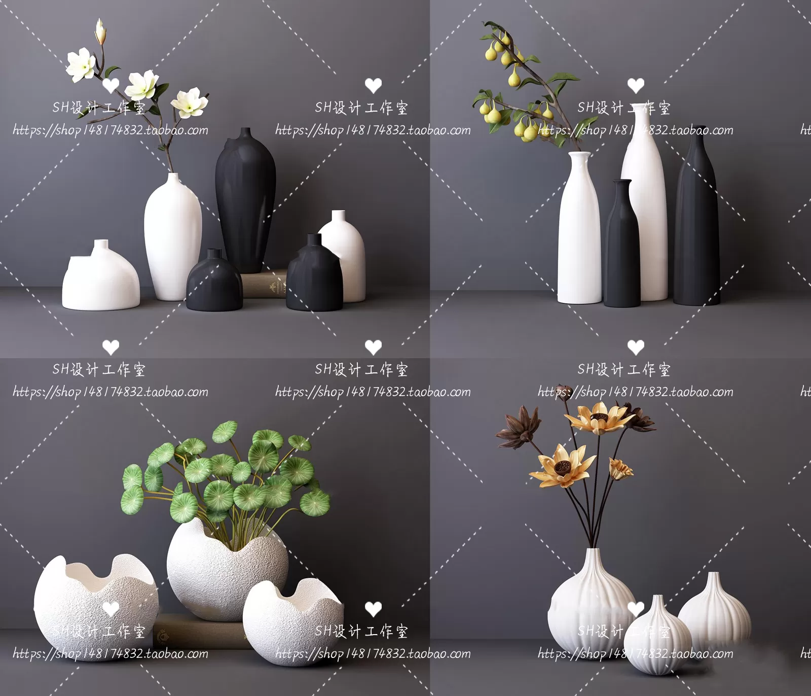 Decor – Vase 3D Models – 0111