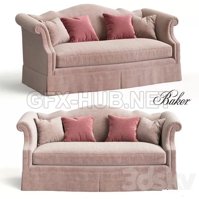 BAKER Camelback Sofa 6513-81 – 206947