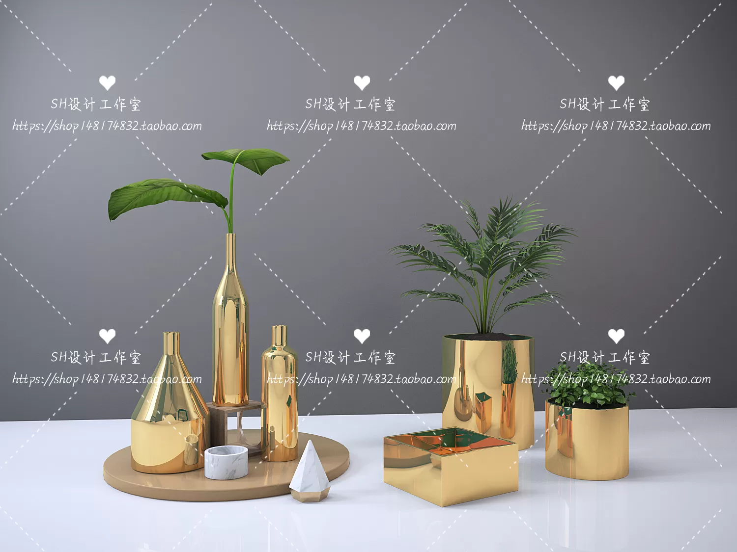 Decor – Vase 3D Models – 0128
